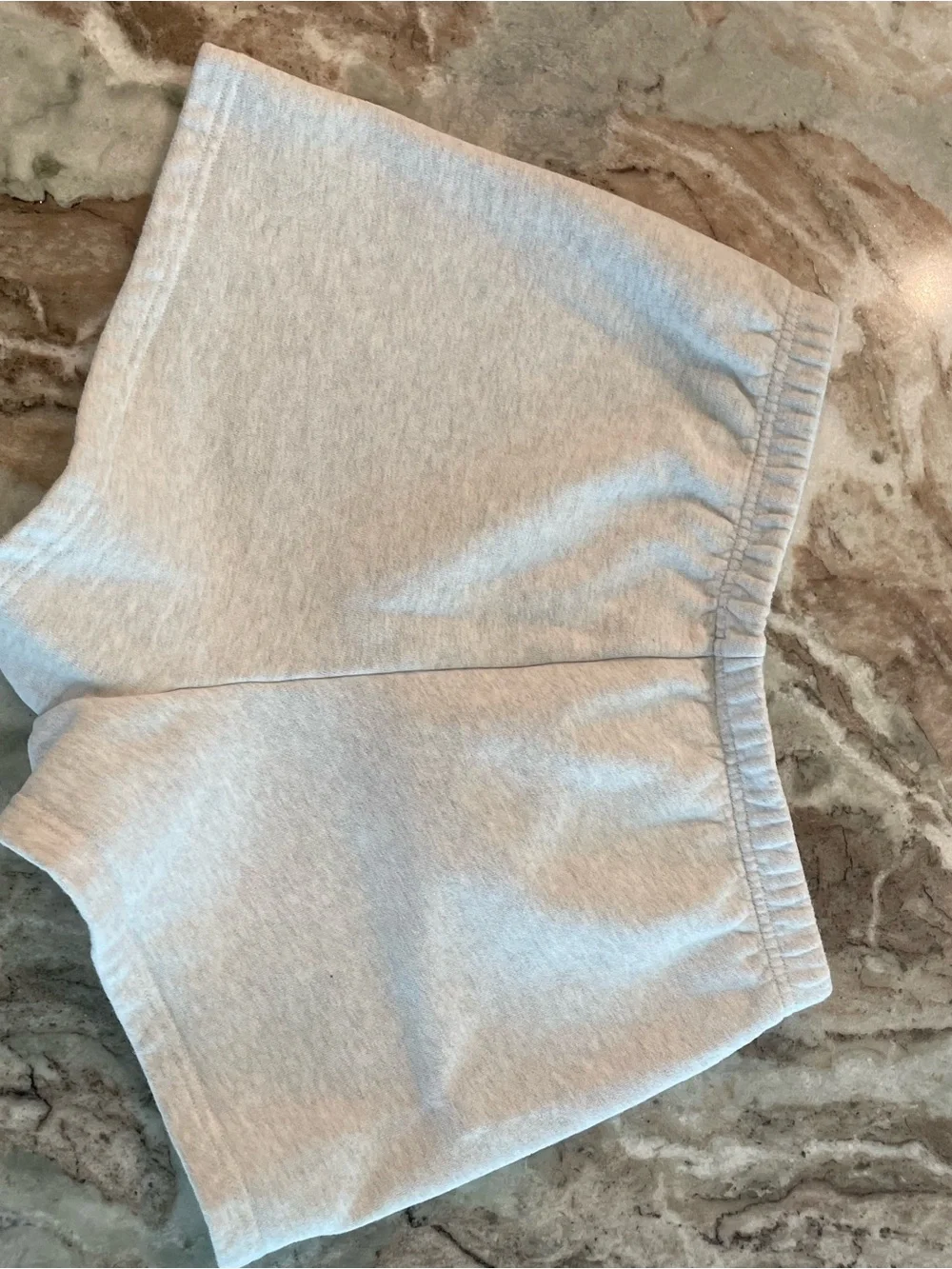 TNA Sweatpants 3” Shorts Light Gray Cotton Lounge Shorts - Picture 5 of 6